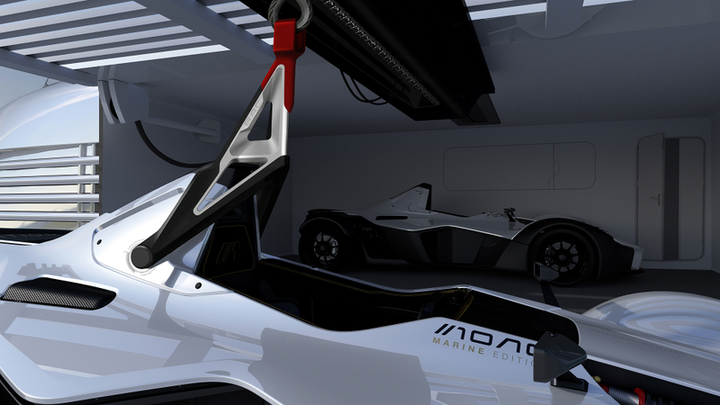 Illustration for article titled The $800,000 BAC Mono Marine Edition Is A Salt-Proof Single Seater Just For Your Yacht